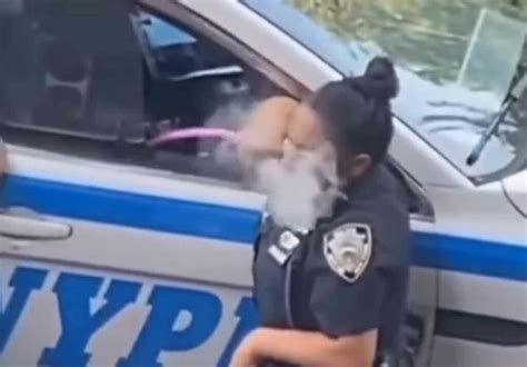 Video Claims Two New York City Cops Caught On Camera Smoking Weed On Duty Video Claims Two New York City Cops Caught On Camera Smoking Weed On Duty
