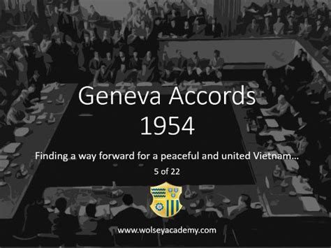 Vietnam War 5 Geneva Accords 1954 Teaching Resources Vietnam War 5 Geneva Accords 1954 Teaching Resources
