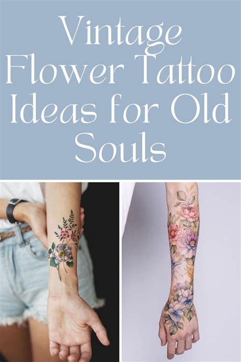Vintage Flower Tattoo Ideas For Old Souls Artofit Vintage Flower Tattoo Ideas For Old Souls Artofit