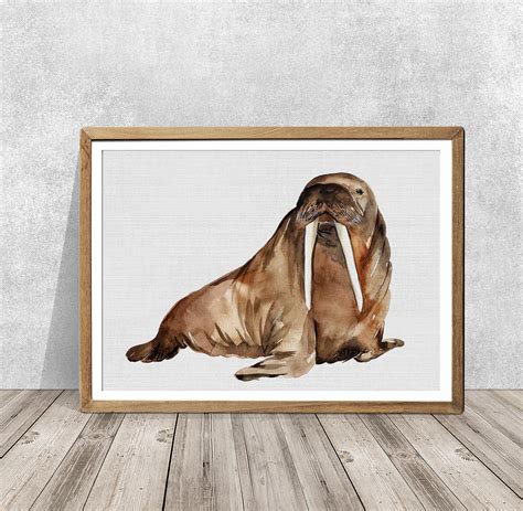 Walrus Print Walrus Art Walrus Watercolor Walrus Painting Etsy Walrus Print Walrus Art Walrus Watercolor Walrus Painting Etsy