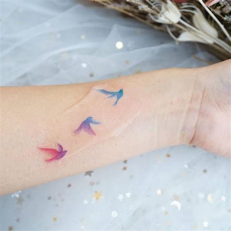 Watercolor Birds Of Paradise Tattoo Watercolor Birds Of Paradise Tattoo
