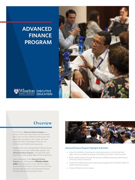 Wharton Advanced Finance Program Pdf Private Equity Wharton School Of The University Of Pennsylvania Wharton Advanced Finance Program Pdf Private Equity Wharton School Of The University Of Pennsylvania