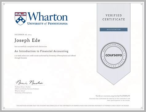 Wharton University Accounting Jede Certificate Pdf Wharton University Accounting Jede Certificate Pdf