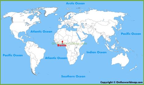 Where Is Benin Located On The World Map Where Is Benin Located On The World Map
