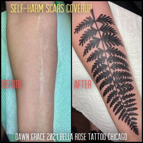 Why I Got Tattoos To Cover My Self Harm Scars Allure