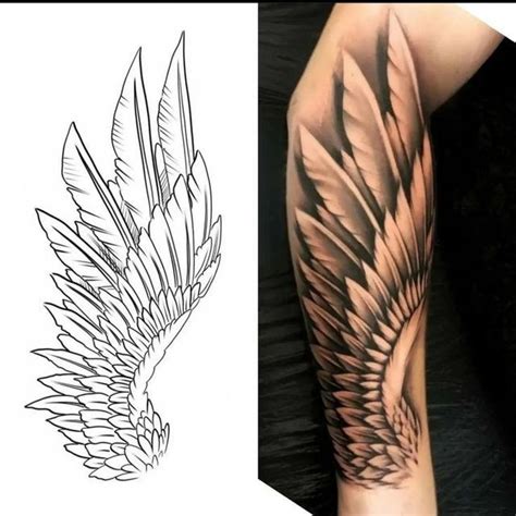 Wing Tattoo Arm Design Alimousavi