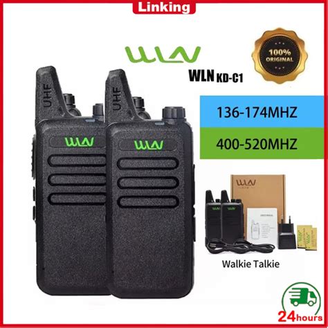 Wln Handy Talky Walkie Talkie Ht Model C52t Uhf Alat Komunikasi Jarak Jauh 2 Unit Daya Tahan Baterai 1000 Mah Lazada Lazada Indonesia