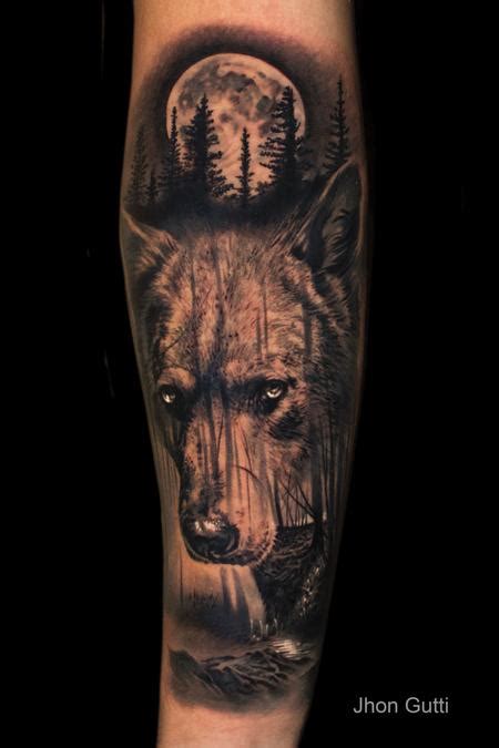 Wolf Moon Tattoo Wolf Biting Moon By Kelly Gormley Tattoonow