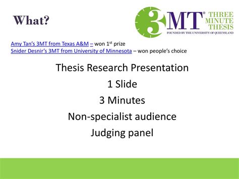 Working On Your Penn 3 Minute Thesis Presentation Want To Explain Your Research To Anyone At Any Time In Any Situation Join The Associate Director Of Student Programs At The Grad Center Joellen Working On Your Penn 3 Minute Thesis Presentation Want To Explain Your Research To Anyone At Any Time In Any Situation Join The Associate Director Of Student Programs At The Grad Center Joellen