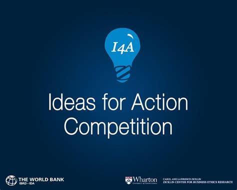 World Bank Group Wharton School Ideas For Action Competition 2019 Opportunity Desk World Bank Group Wharton School Ideas For Action Competition 2019 Opportunity Desk