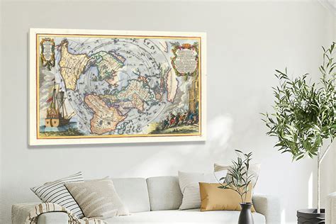 World Map 1522 Canvas Wrap
