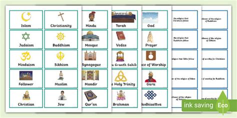 World Religion Key Word And Definition Cards Teacher Made World Religion Key Word And Definition Cards Teacher Made