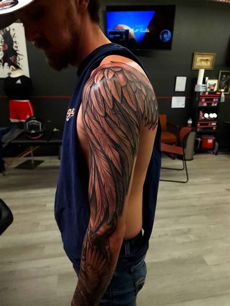 Wrapped Up Nicks Sleeve Today Half Healed Half Fresh