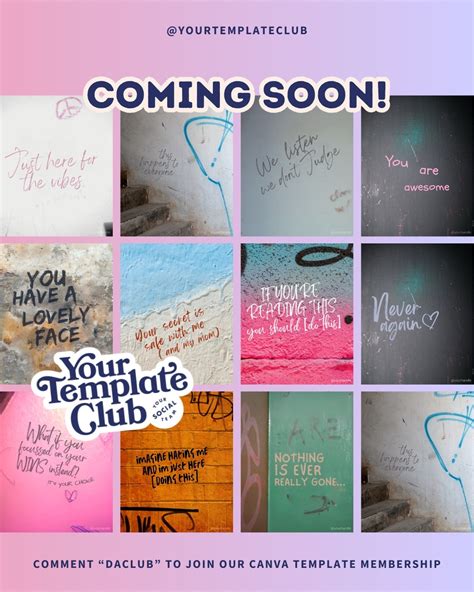 Your Template Club Canva Templates Membership My Mom Said If You Batch Your Content Using